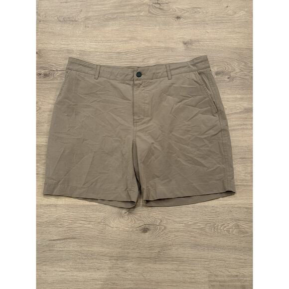 Faherty All Day Shorts Mens 36 Chino Classic Casual Lightweight Drawstring Summe - Picture 1 of 9